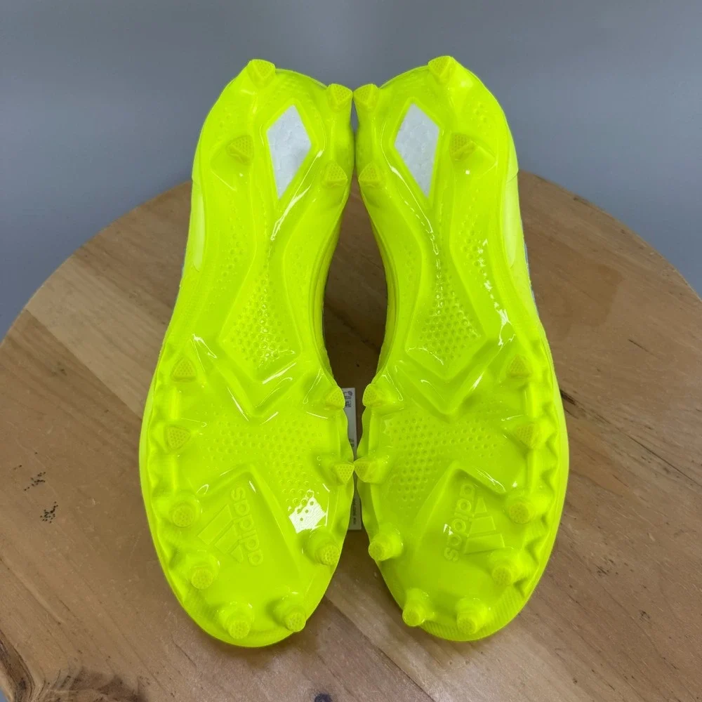 Adidas UltraBoost Football Cleats Mens Size 9 Team Solar Yellow Molded NEW
